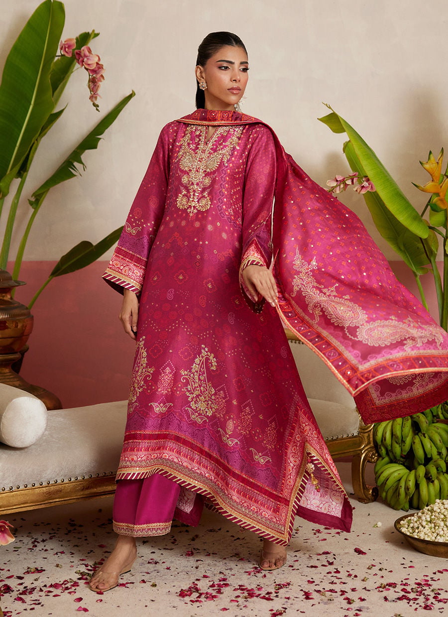 Samaar Shirt And Dupatta | MAYNA FESTIVE PRINTS '26 | FARAH TALIB AZIZ