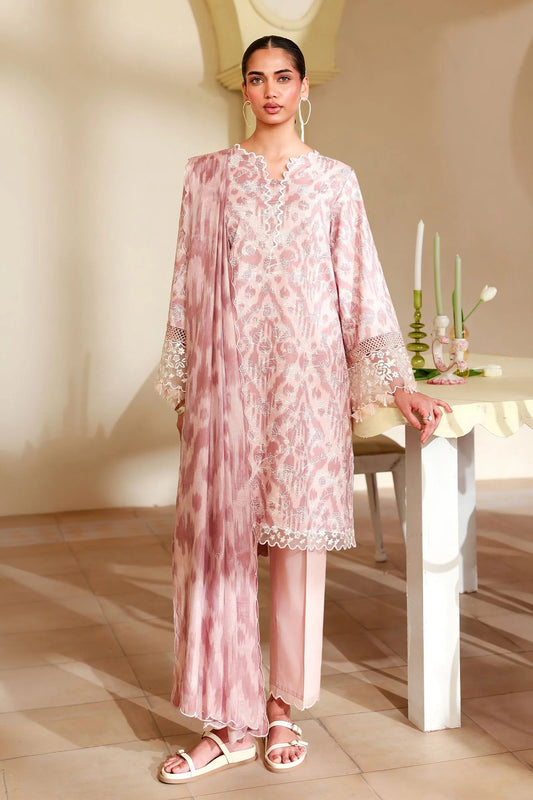 PASTEL MELODY- 3PC EMBROIDERED LAWN SUIT | Cross Stitch | Cross Stitch