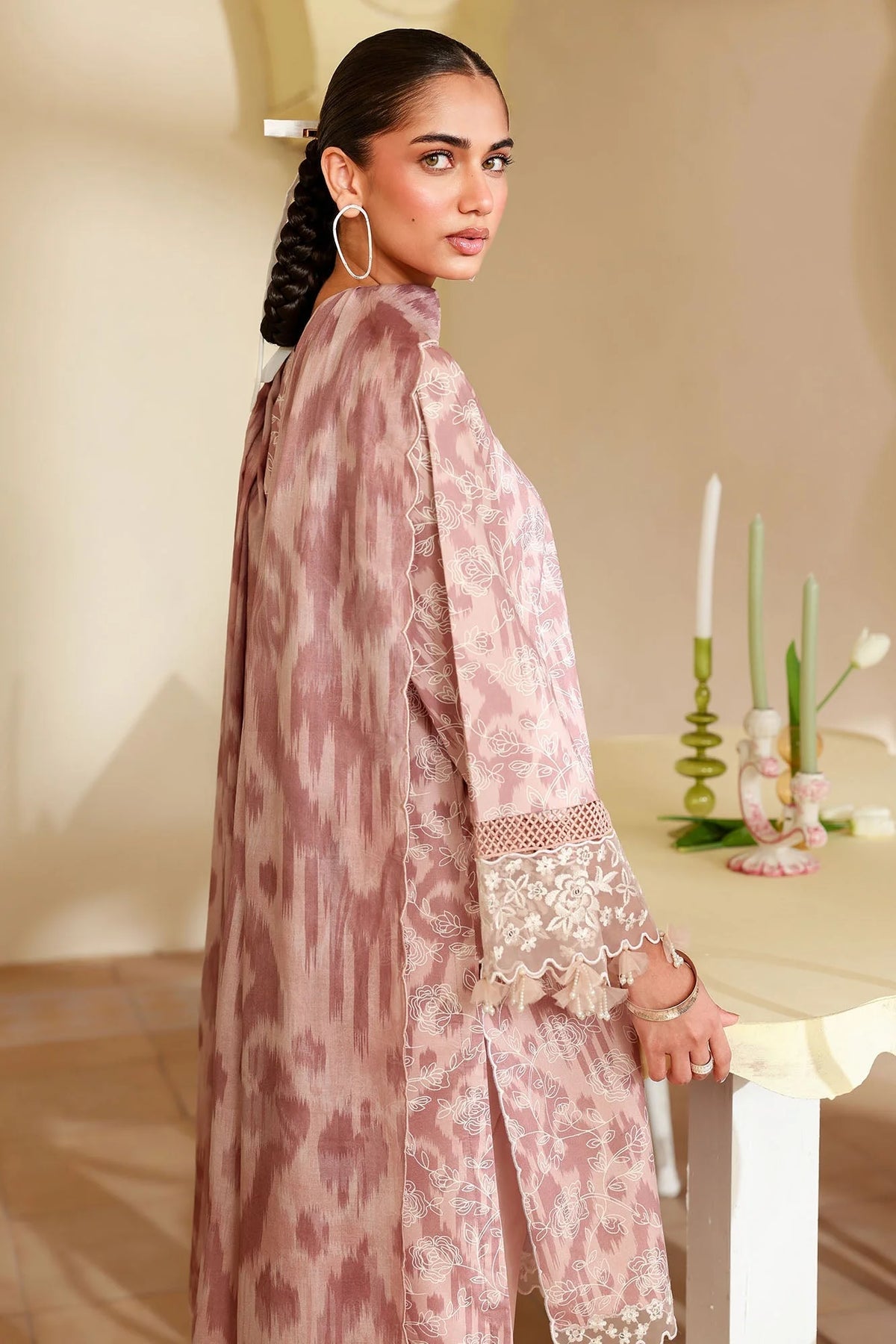 PASTEL MELODY- 3PC EMBROIDERED LAWN SUIT | Cross Stitch | Cross Stitch