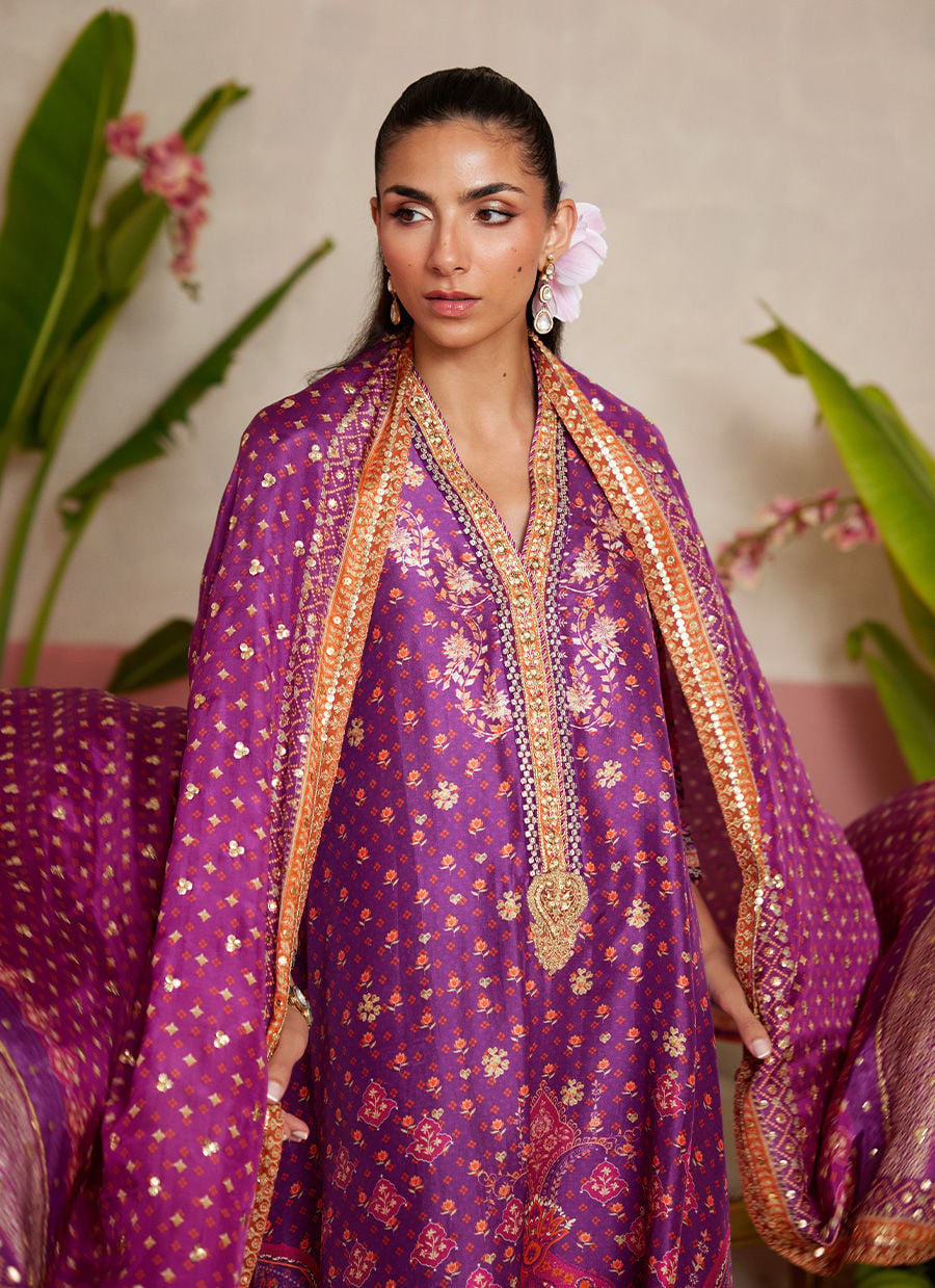 Jemaima Shirt And Dupatta | MAYNA FESTIVE PRINTS '26 | FARAH TALIB AZIZ