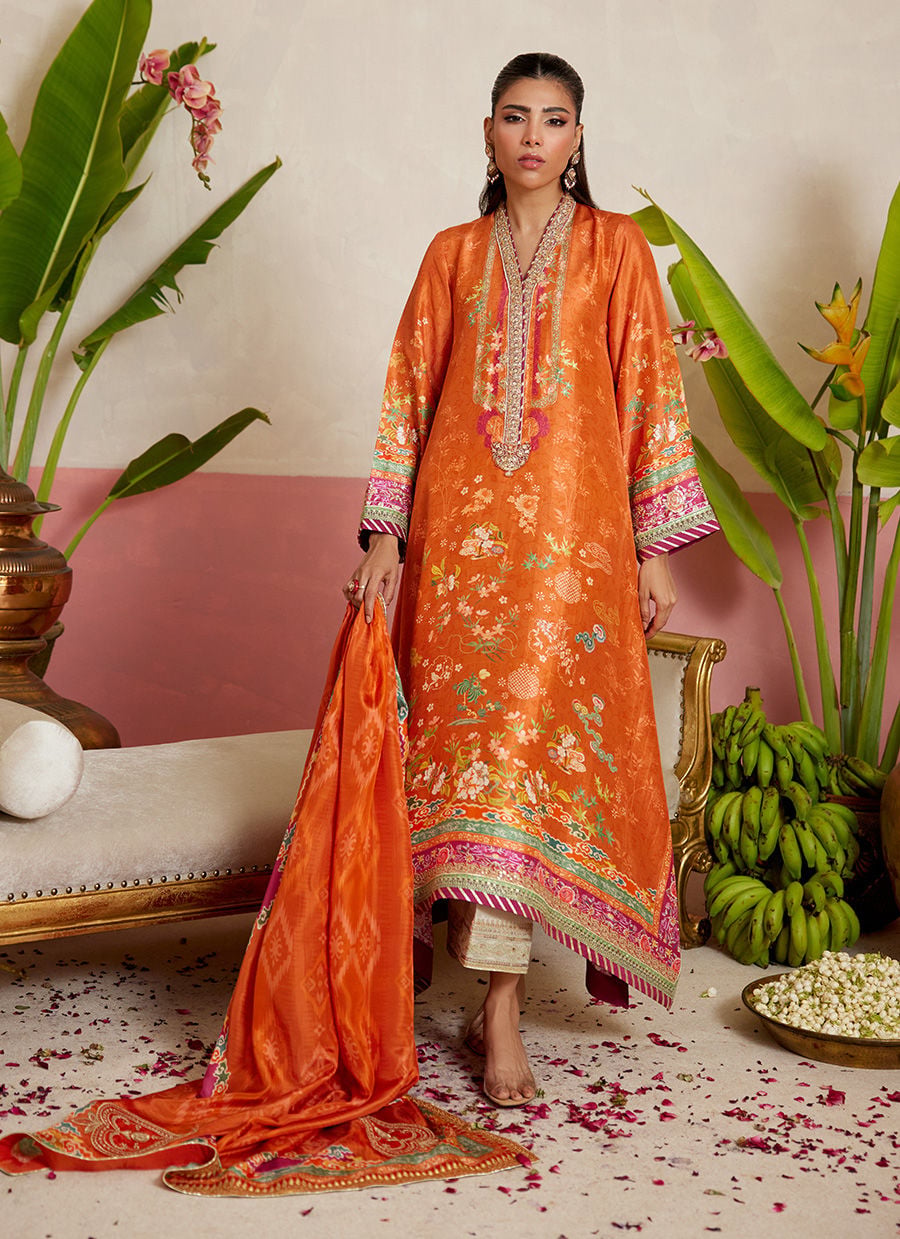 Helania Shirt And Dupatta | MAYNA FESTIVE PRINTS '26 | FARAH TALIB AZIZ