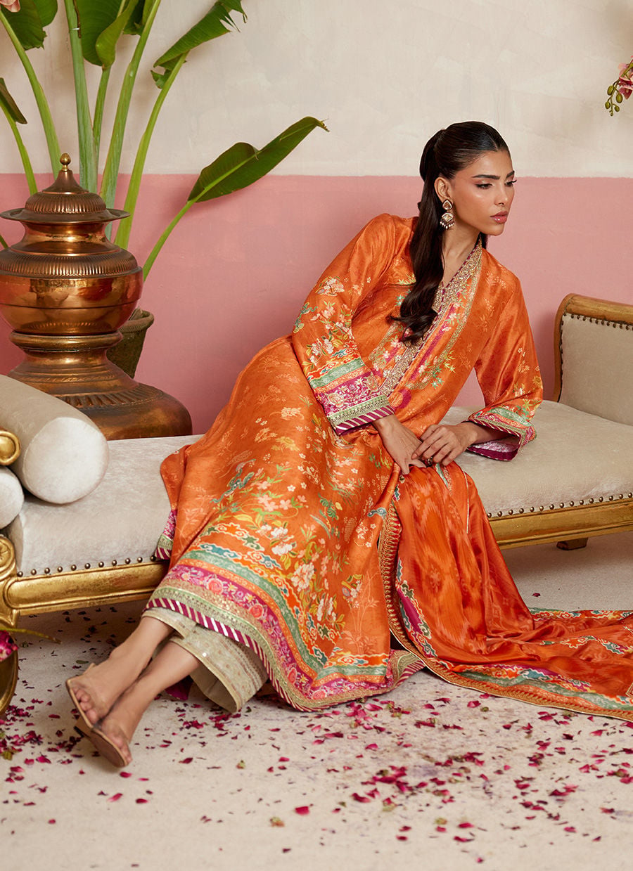 Helania Shirt And Dupatta | MAYNA FESTIVE PRINTS '26 | FARAH TALIB AZIZ
