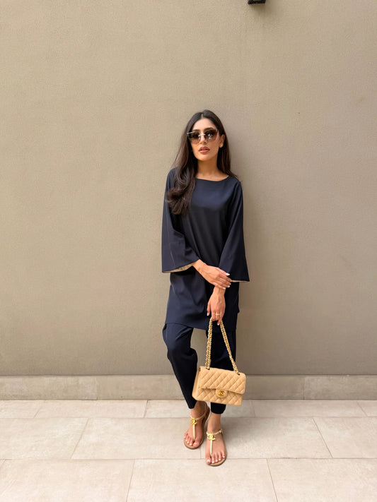 NAVY JB SET | Sak Atelier