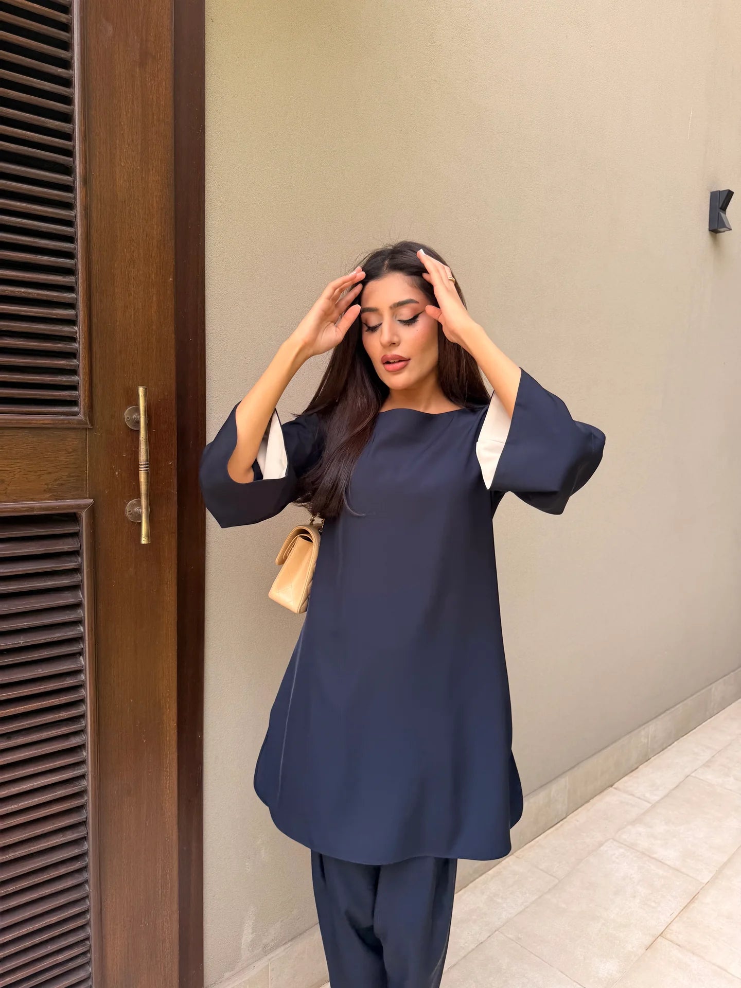 NAVY JB SET | Sak Atelier