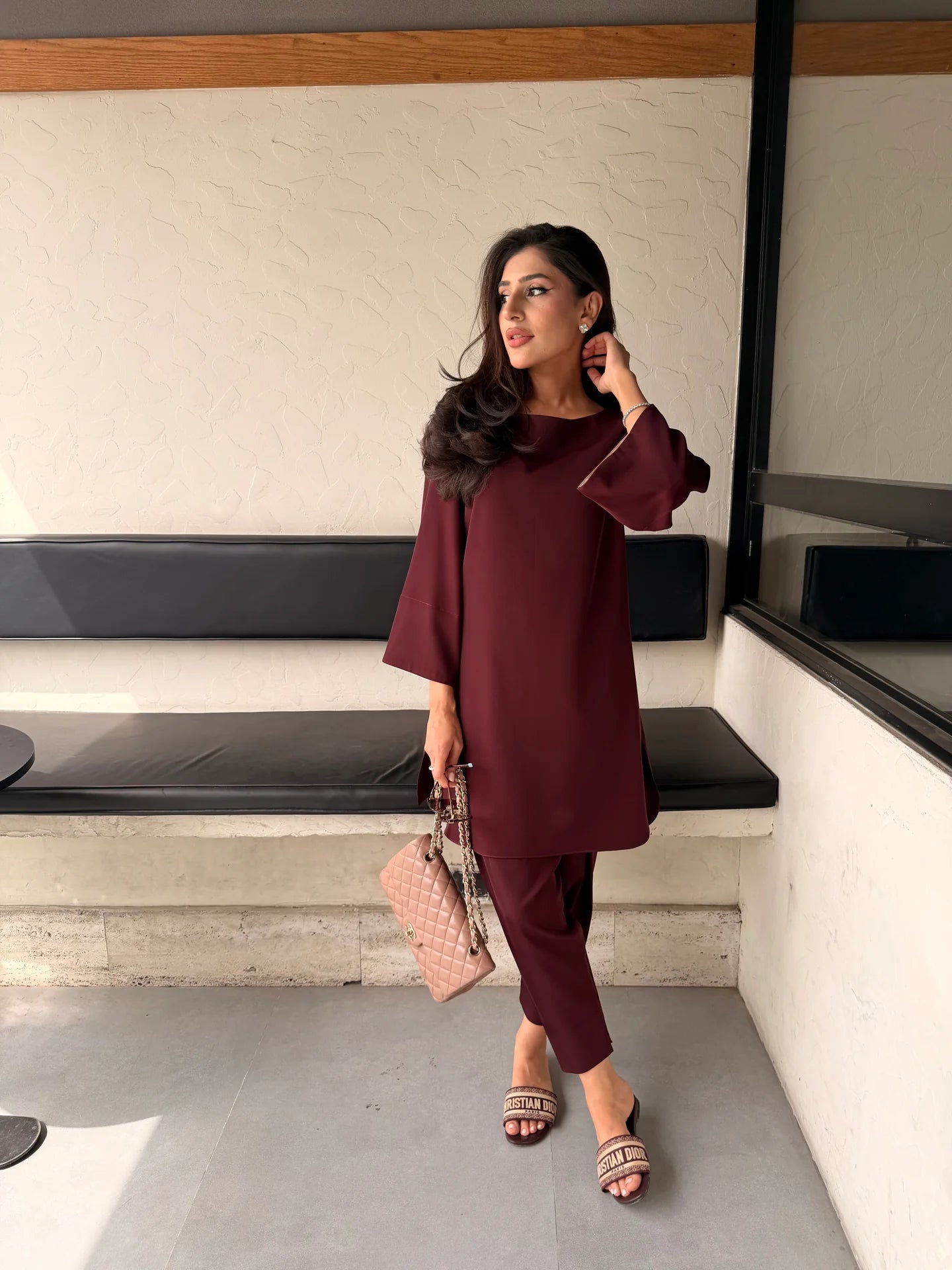 BURGUNDY JB SET | Sak Atelier