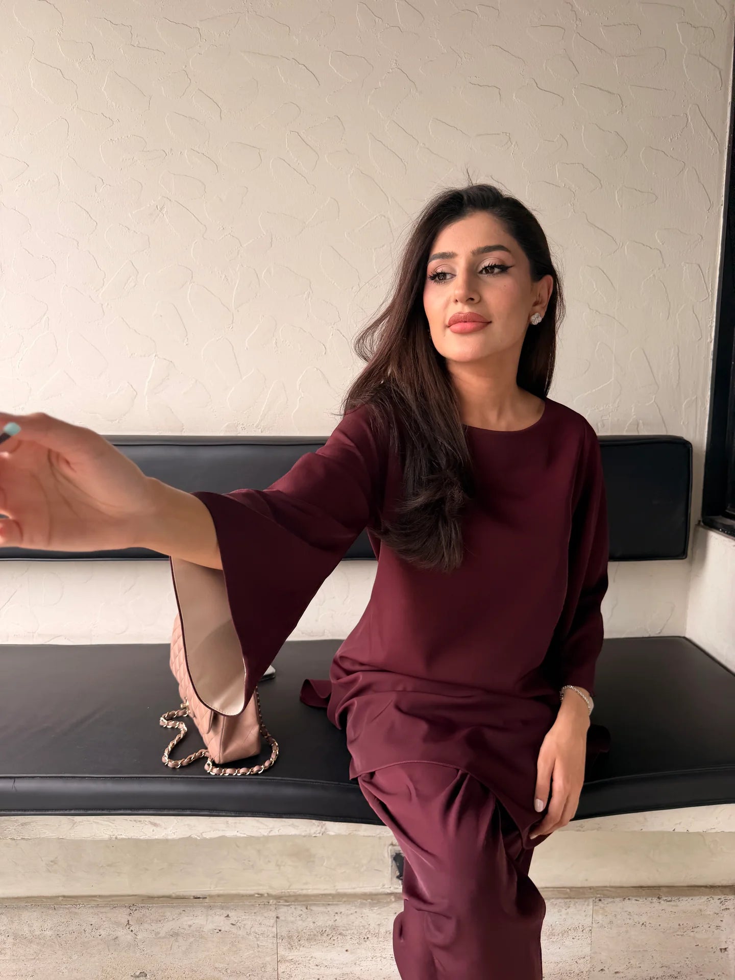 BURGUNDY JB SET | Sak Atelier