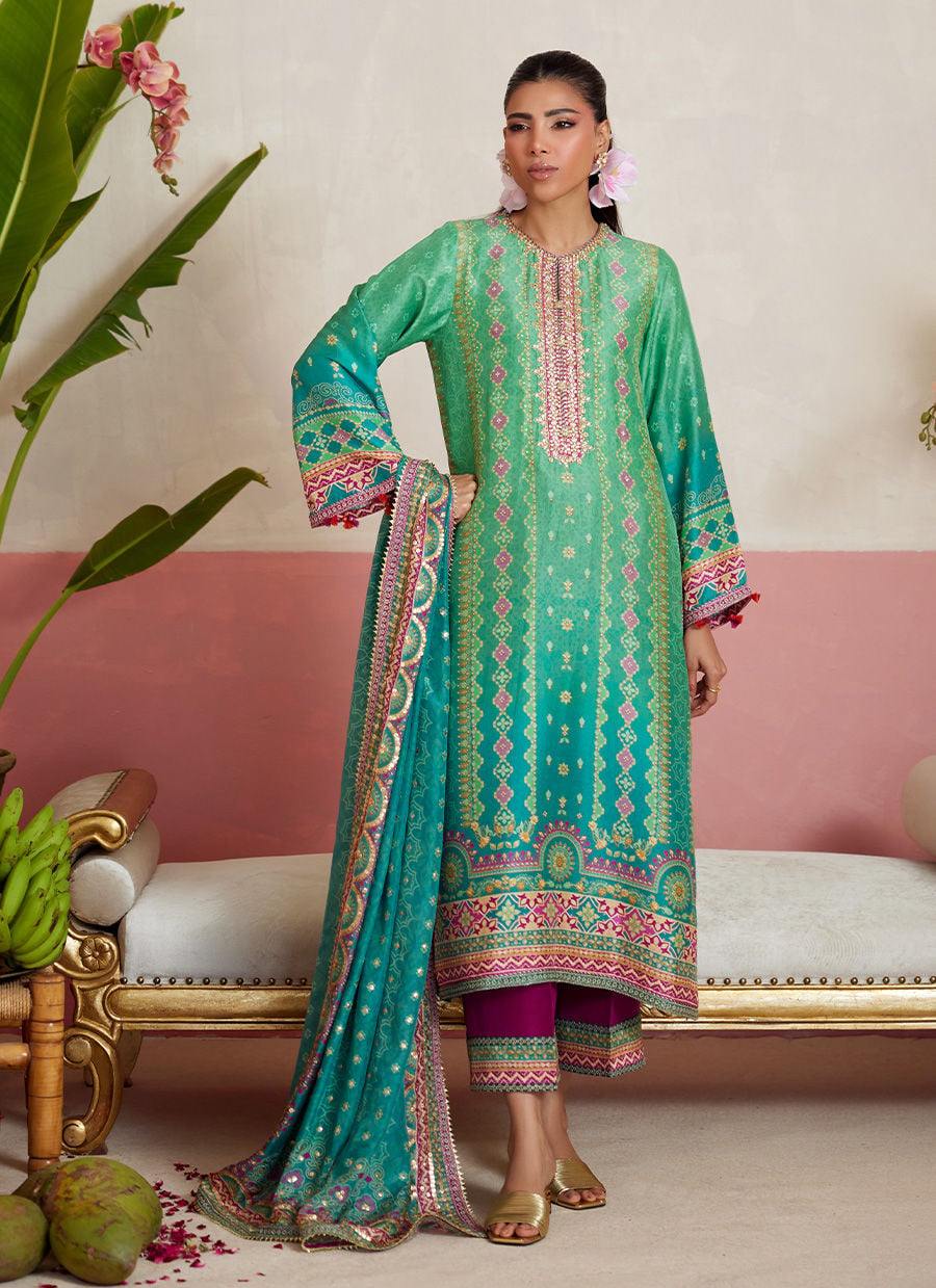 Yura Shirt And Dupatta | MAYNA FESTIVE PRINTS '26 | FARAH TALIB AZIZ