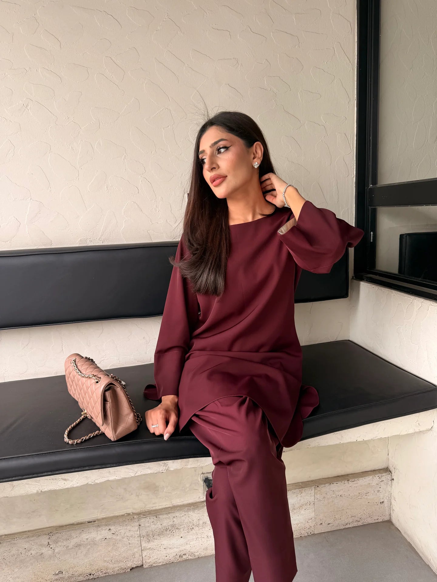 BURGUNDY JB SET | Sak Atelier