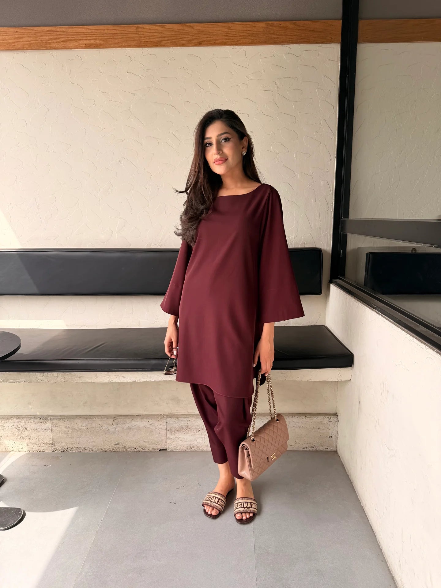 BURGUNDY JB SET | Sak Atelier