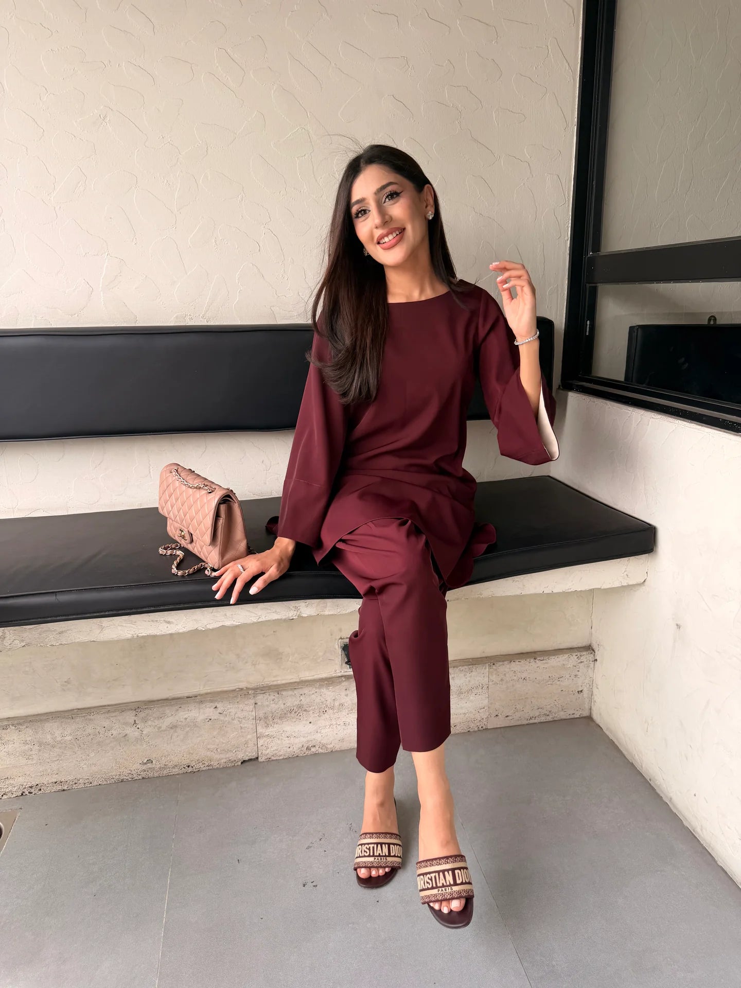 BURGUNDY JB SET | Sak Atelier