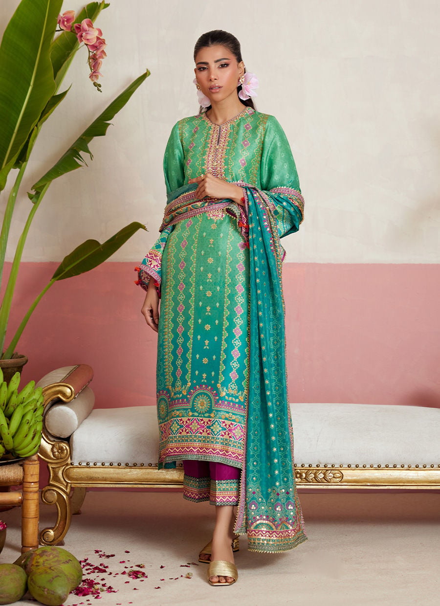 Yura Shirt And Dupatta | MAYNA FESTIVE PRINTS '26 | FARAH TALIB AZIZ
