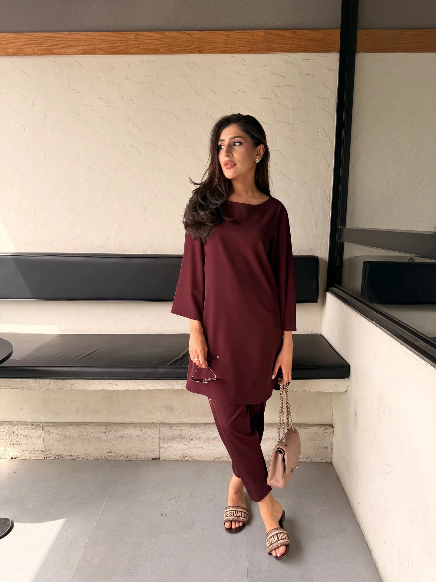 BURGUNDY JB SET | Sak Atelier
