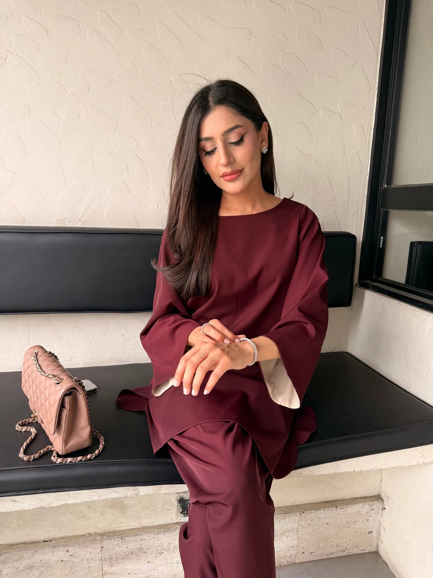 BURGUNDY JB SET | Sak Atelier