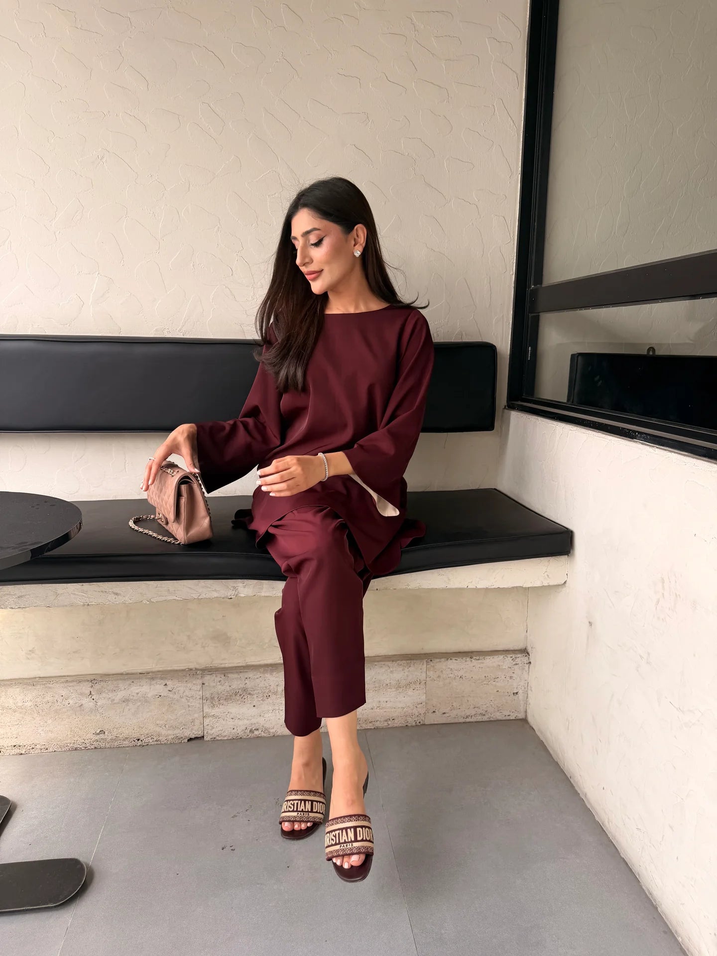 BURGUNDY JB SET | Sak Atelier