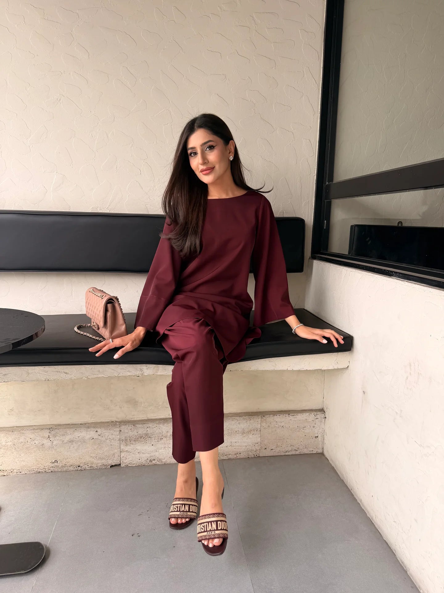 BURGUNDY JB SET | Sak Atelier