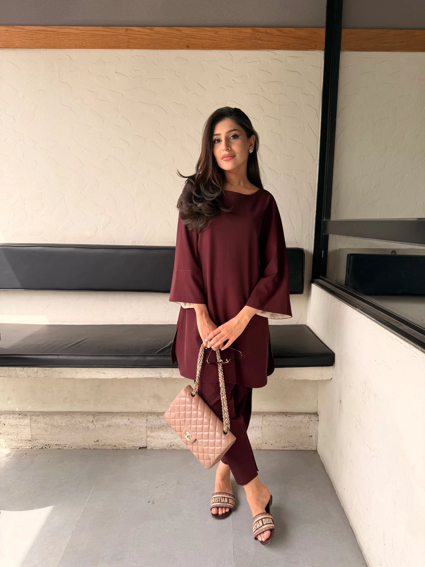 BURGUNDY JB SET | Sak Atelier