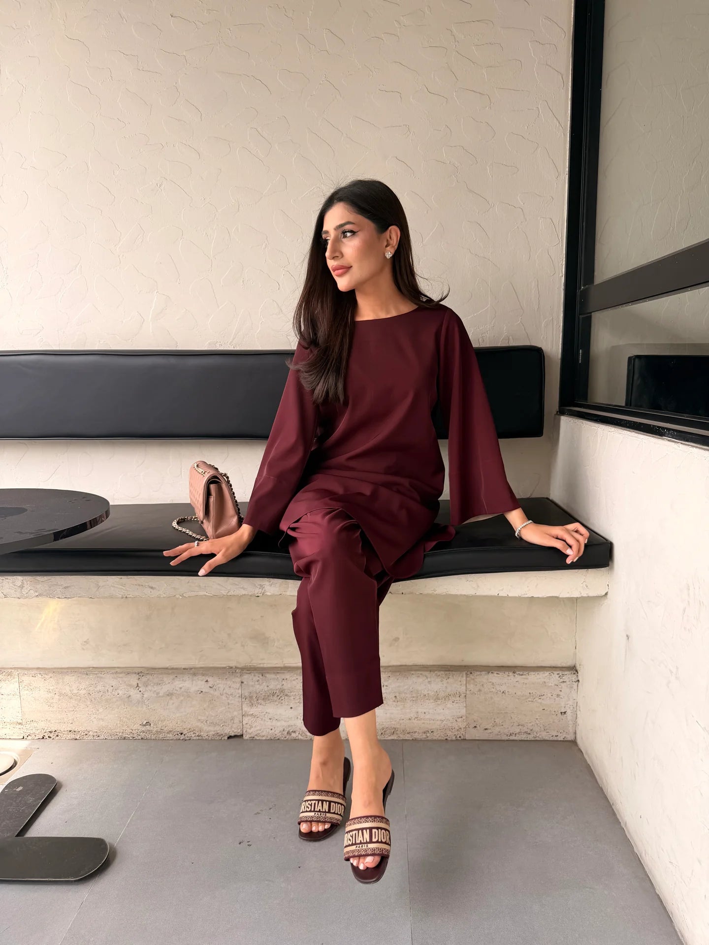 BURGUNDY JB SET | Sak Atelier