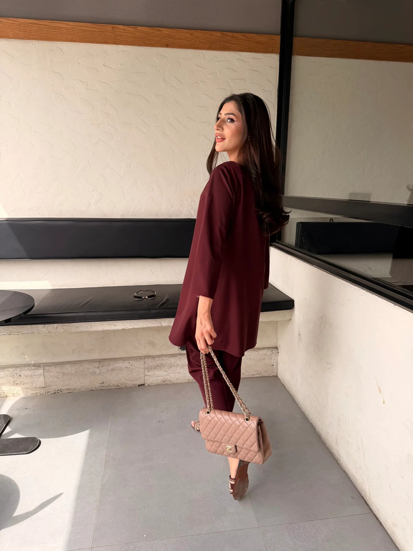 BURGUNDY JB SET | Sak Atelier