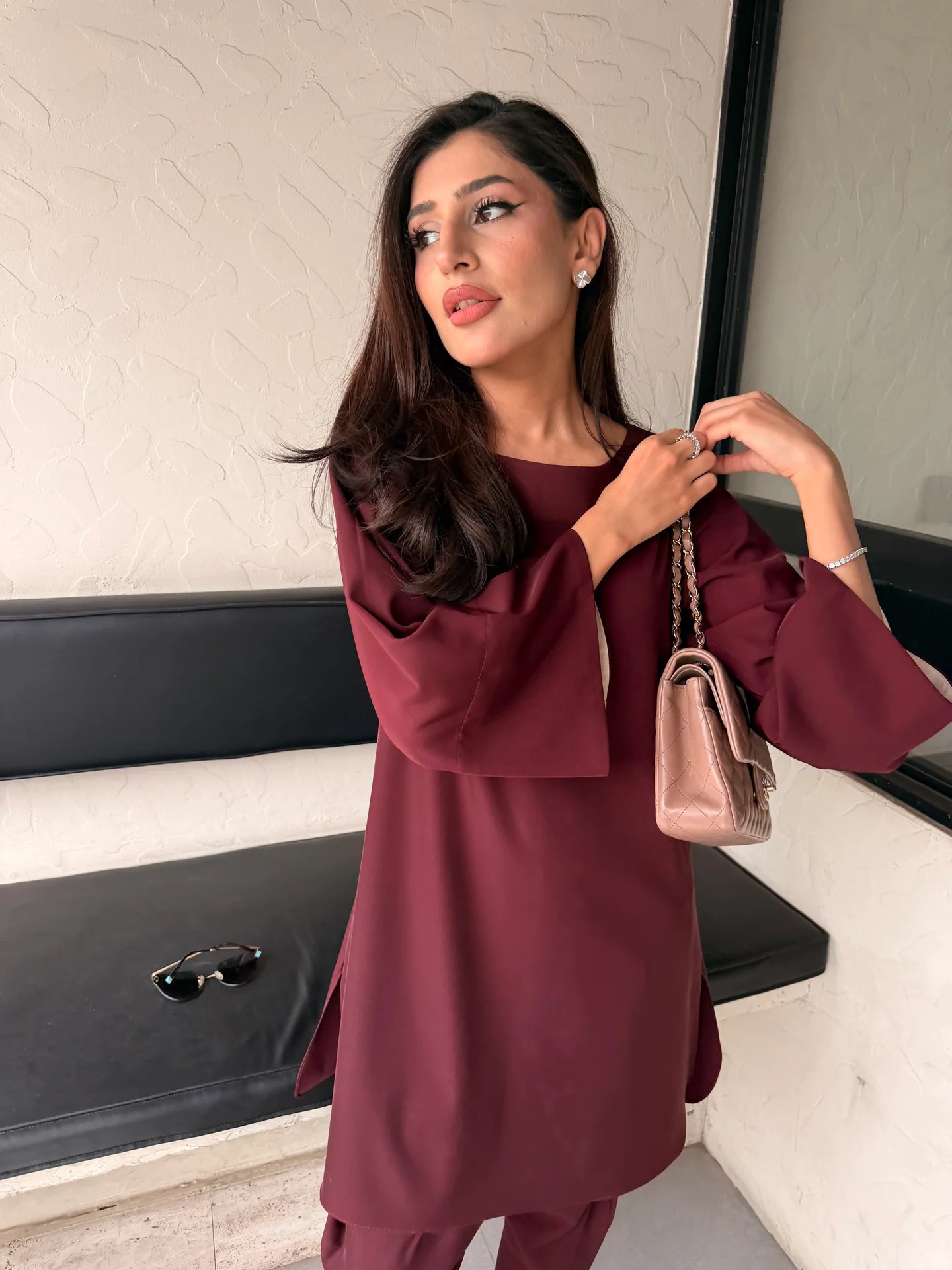 BURGUNDY JB SET | Sak Atelier