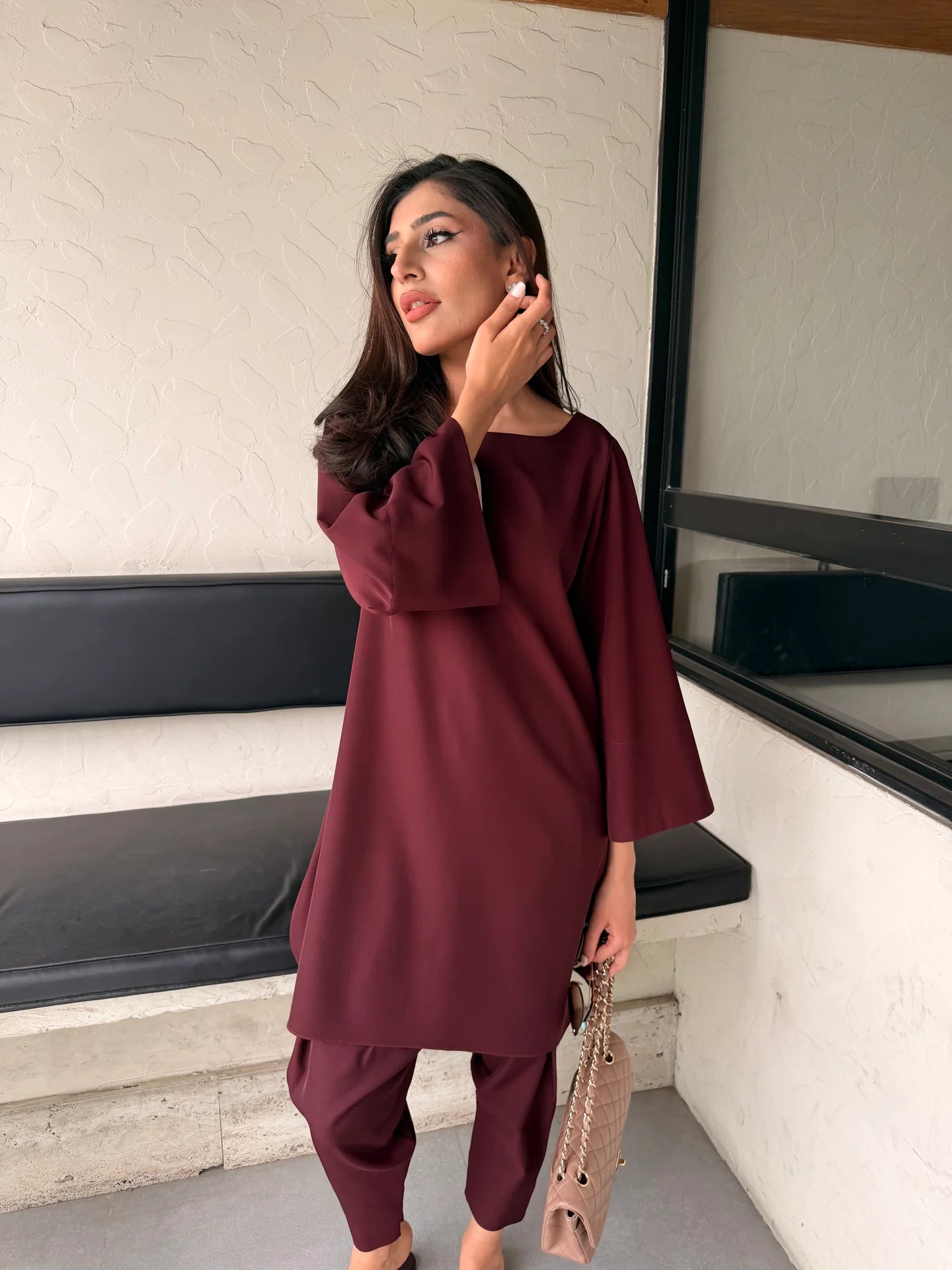 BURGUNDY JB SET | Sak Atelier