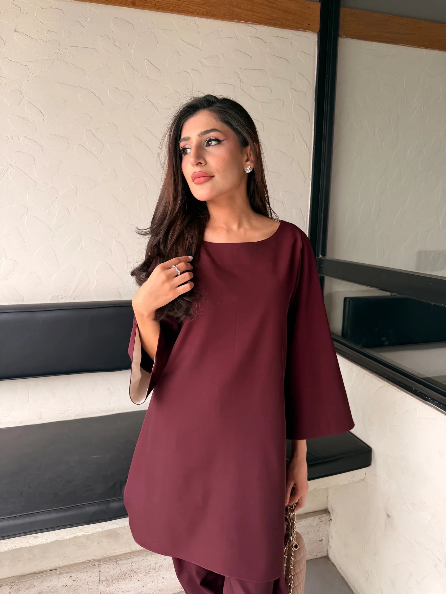 BURGUNDY JB SET | Sak Atelier