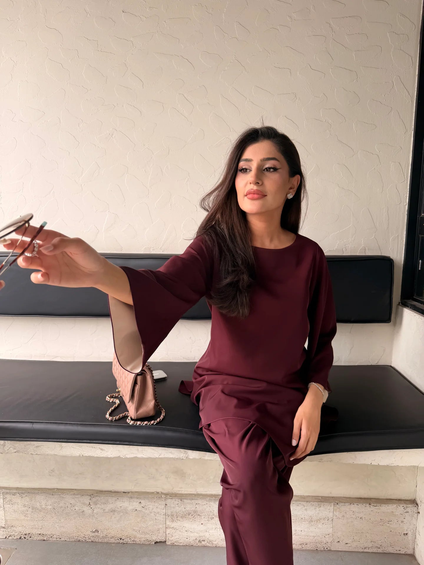 BURGUNDY JB SET | Sak Atelier