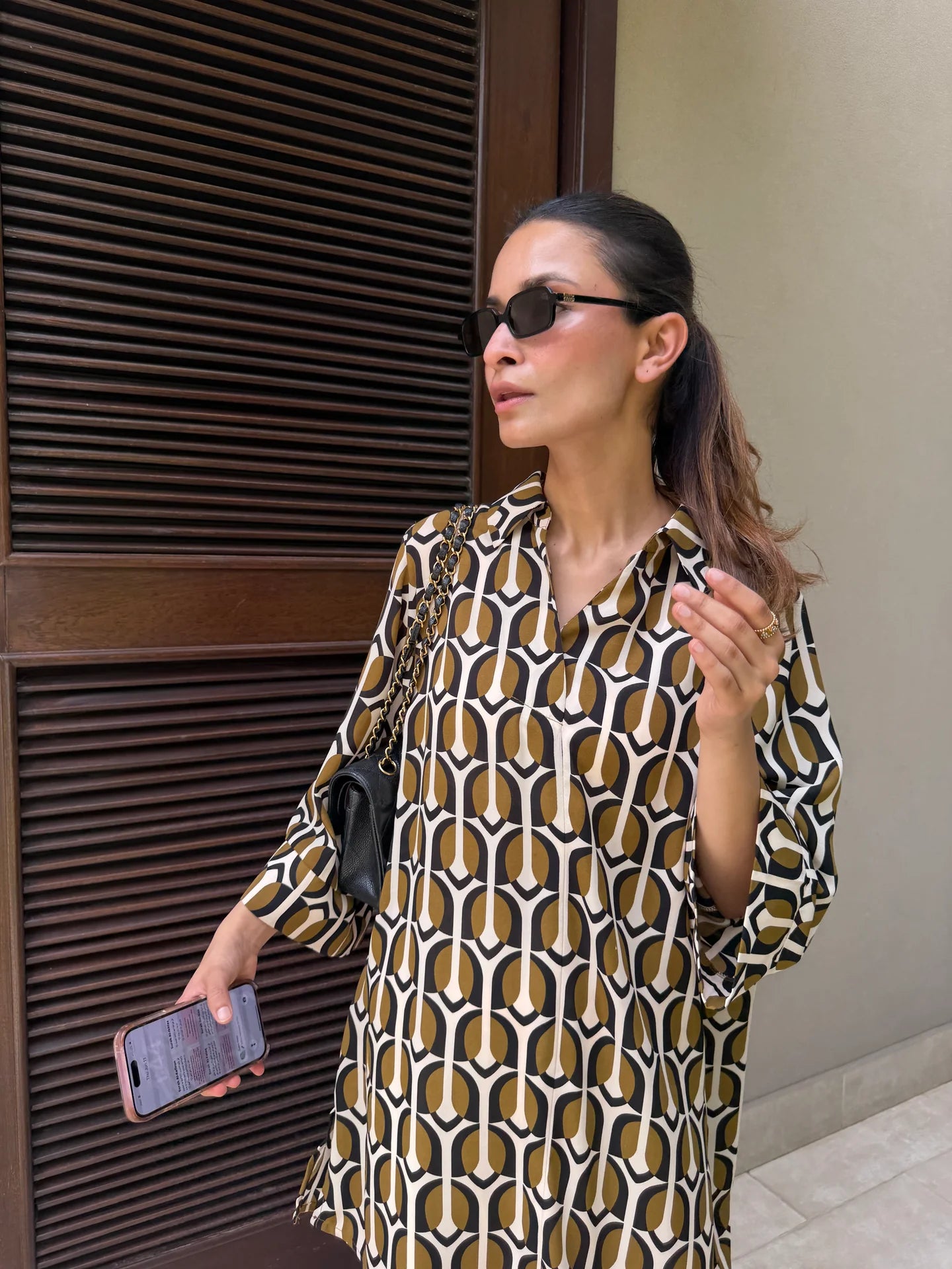 MOSAIC TOBY TUNIC | Sak Atelier