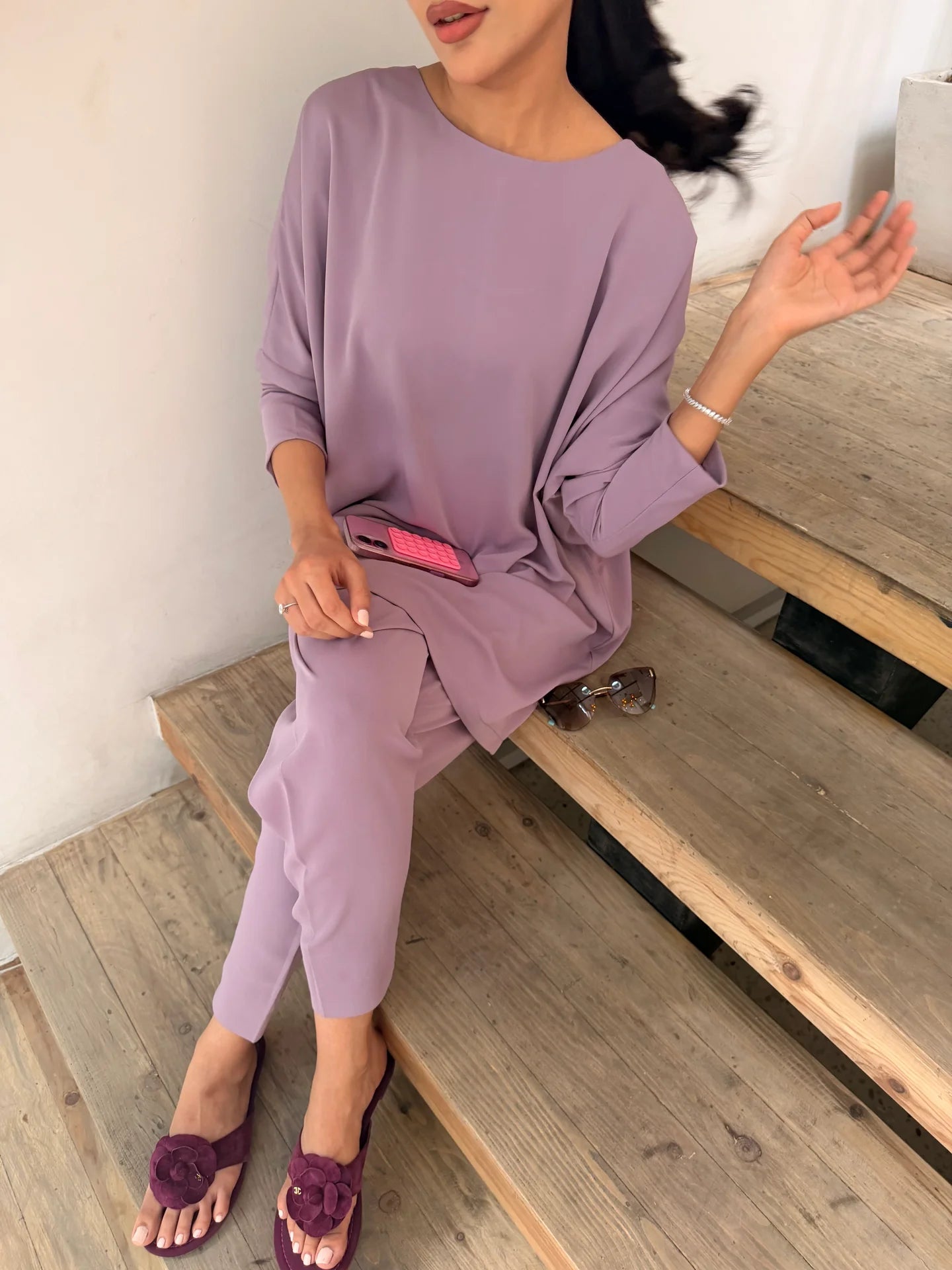 LILAC LAURIE SET | Sak Atelier