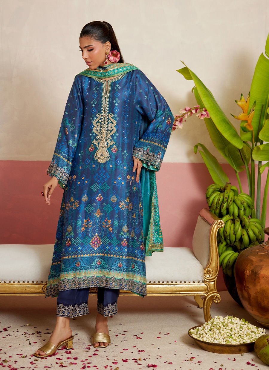 Tiffany Shirt And Dupatta | MAYNA FESTIVE PRINTS '26 | FARAH TALIB AZIZ
