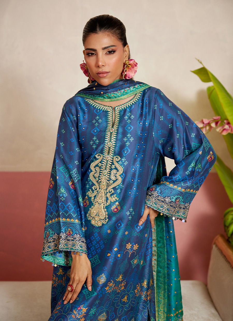 Tiffany Shirt And Dupatta | MAYNA FESTIVE PRINTS '26 | FARAH TALIB AZIZ