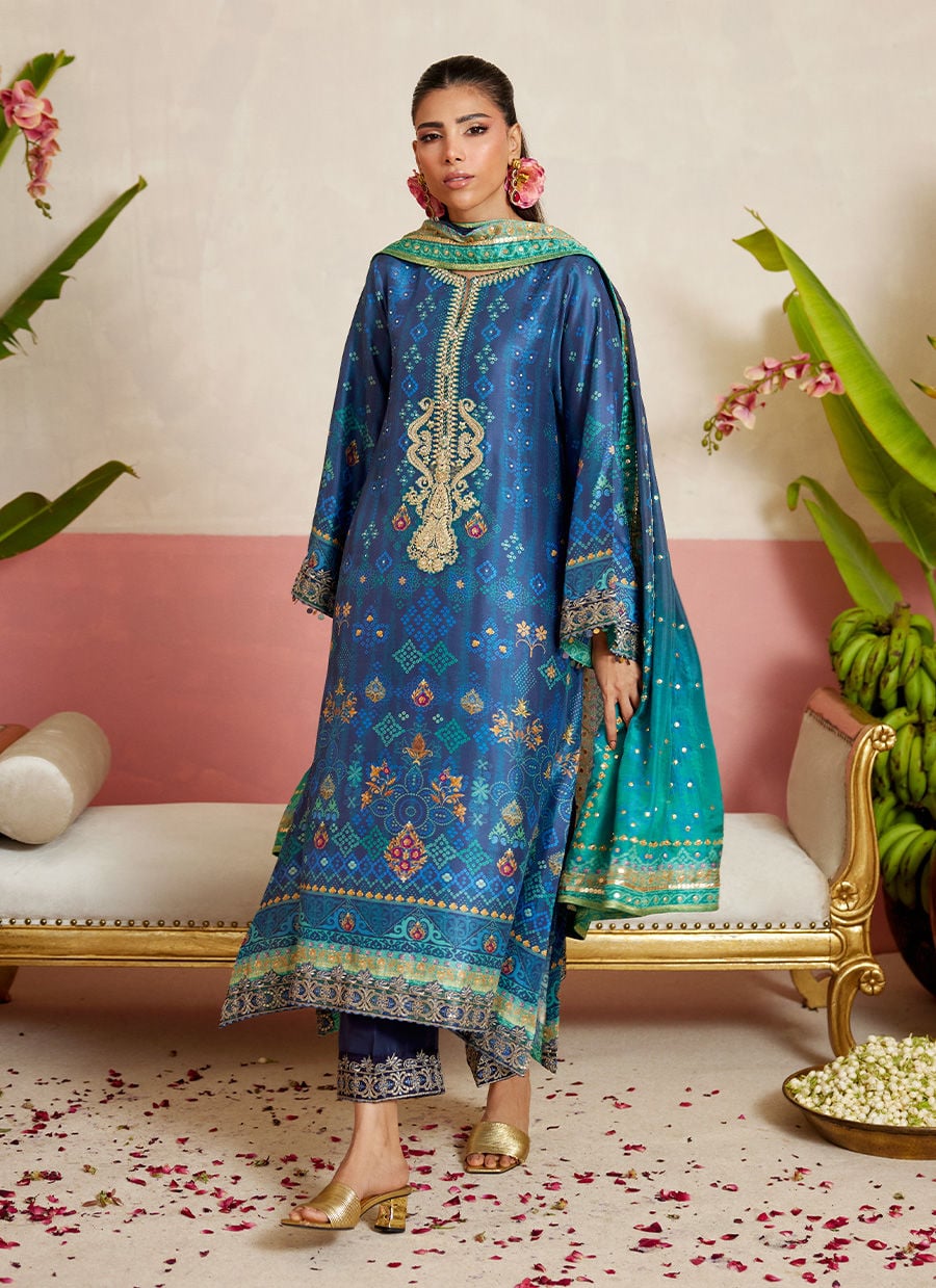 Tiffany Shirt And Dupatta | MAYNA FESTIVE PRINTS '26 | FARAH TALIB AZIZ