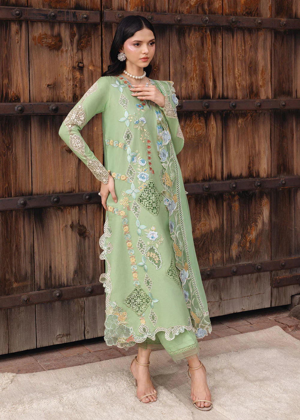 Celeste Bloom | Raya Lawn Pret | Saira Shakira