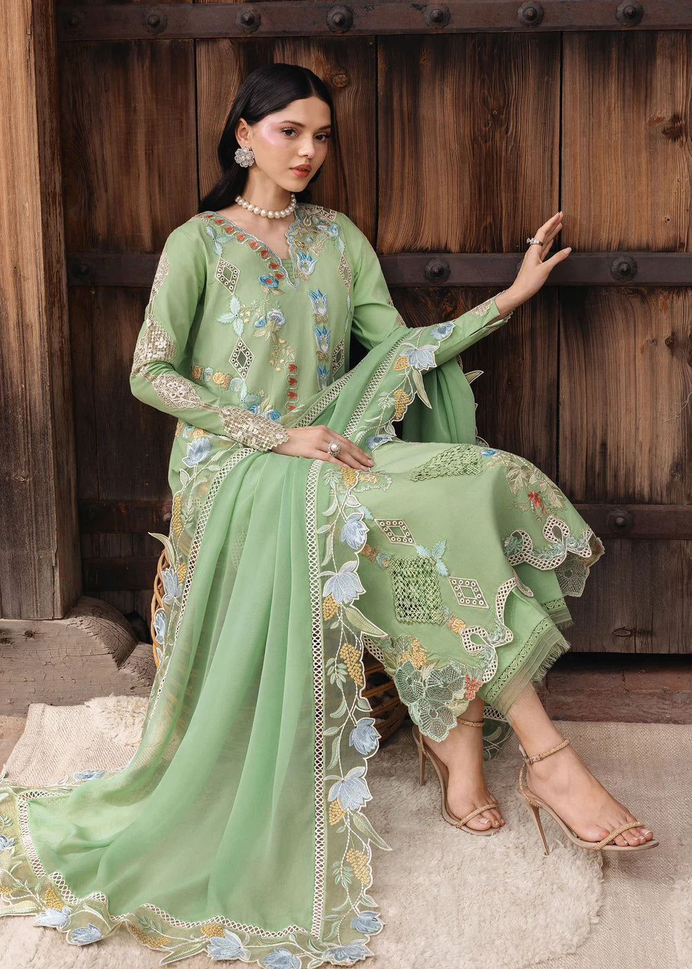 Celeste Bloom | Raya Lawn Pret | Saira Shakira