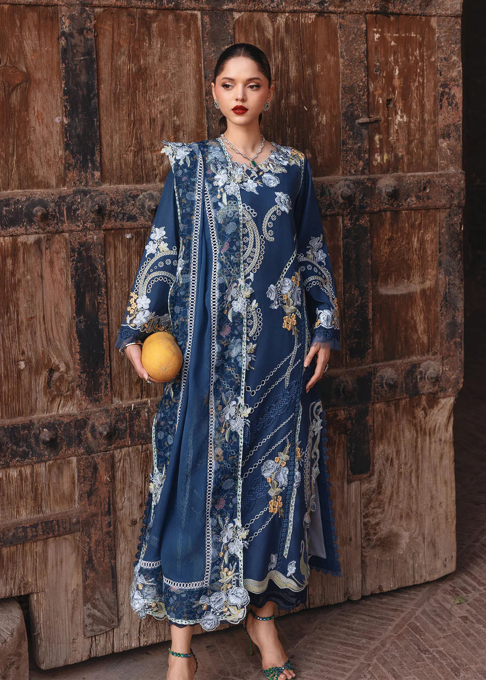 Sereine Bleu | Raya Lawn Pret | Saira Shakira
