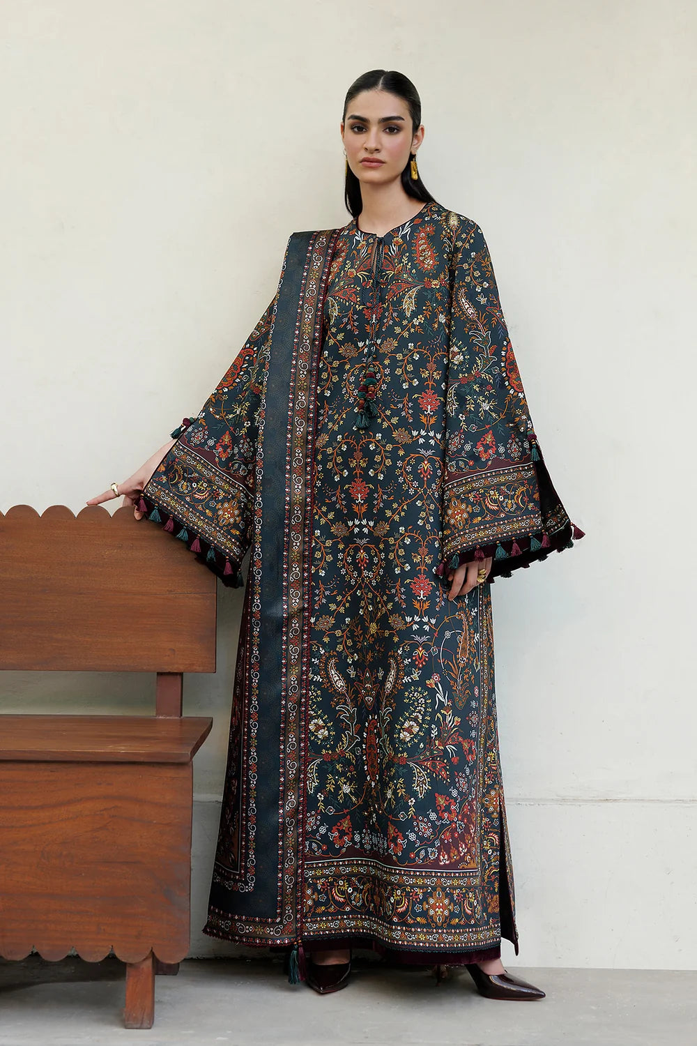 DIGITAL PRINTED PREMIUM VISCOSE UW-0272 | Unstitched | Jazmin