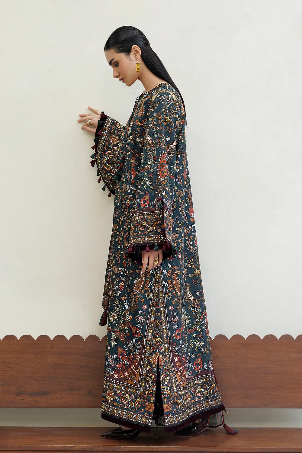 DIGITAL PRINTED PREMIUM VISCOSE UW-0272 | Unstitched | Jazmin
