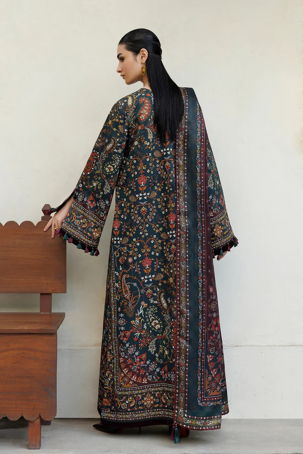 DIGITAL PRINTED PREMIUM VISCOSE UW-0272 | Unstitched | Jazmin