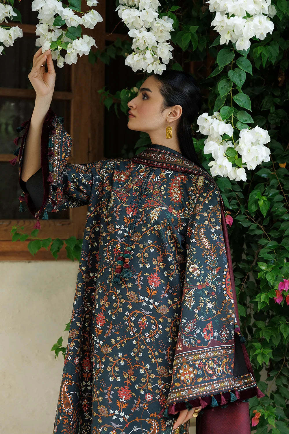 DIGITAL PRINTED PREMIUM VISCOSE UW-0272 | Unstitched | Jazmin