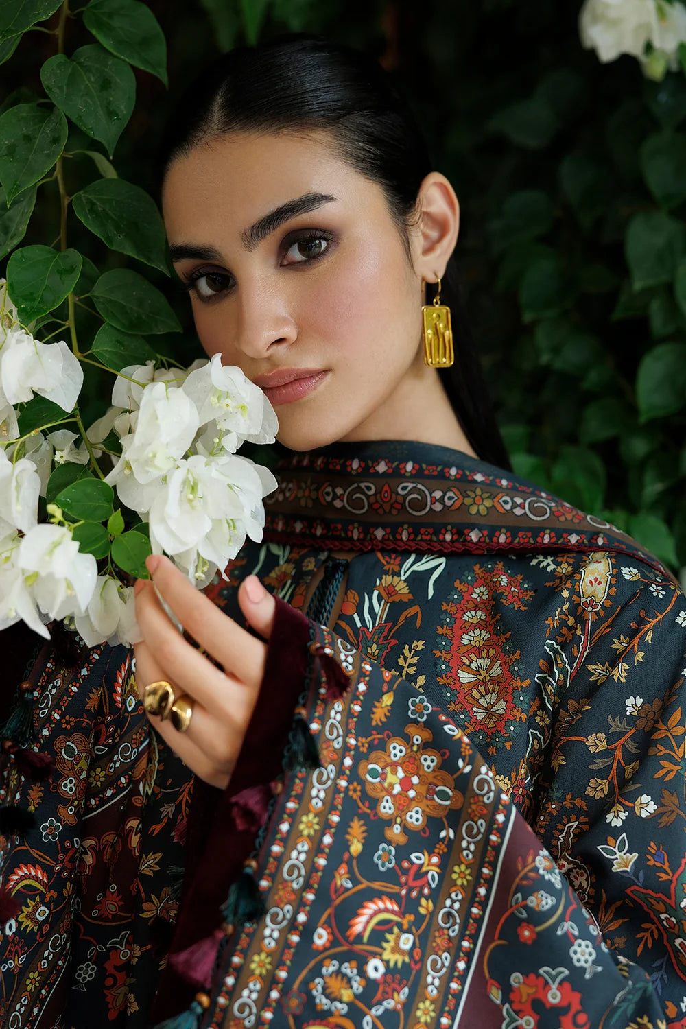 DIGITAL PRINTED PREMIUM VISCOSE UW-0272 | Unstitched | Jazmin