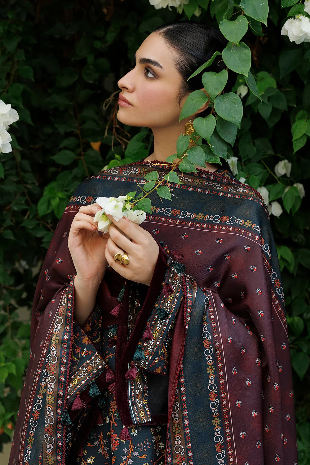 DIGITAL PRINTED PREMIUM VISCOSE UW-0272 | Unstitched | Jazmin