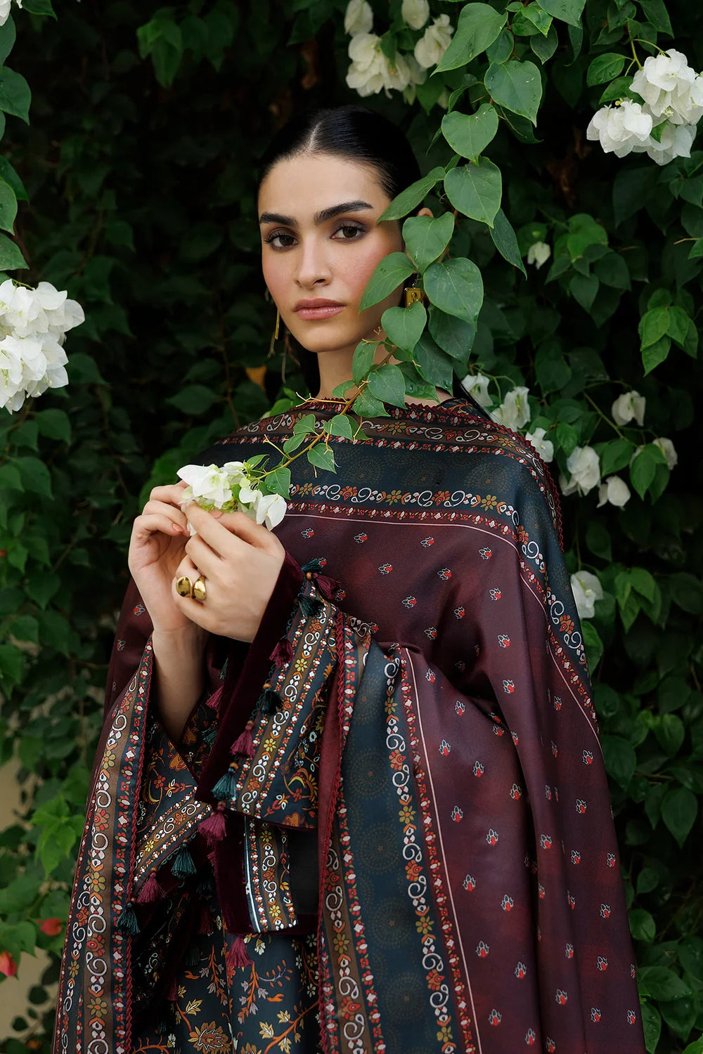 DIGITAL PRINTED PREMIUM VISCOSE UW-0272 | Unstitched | Jazmin