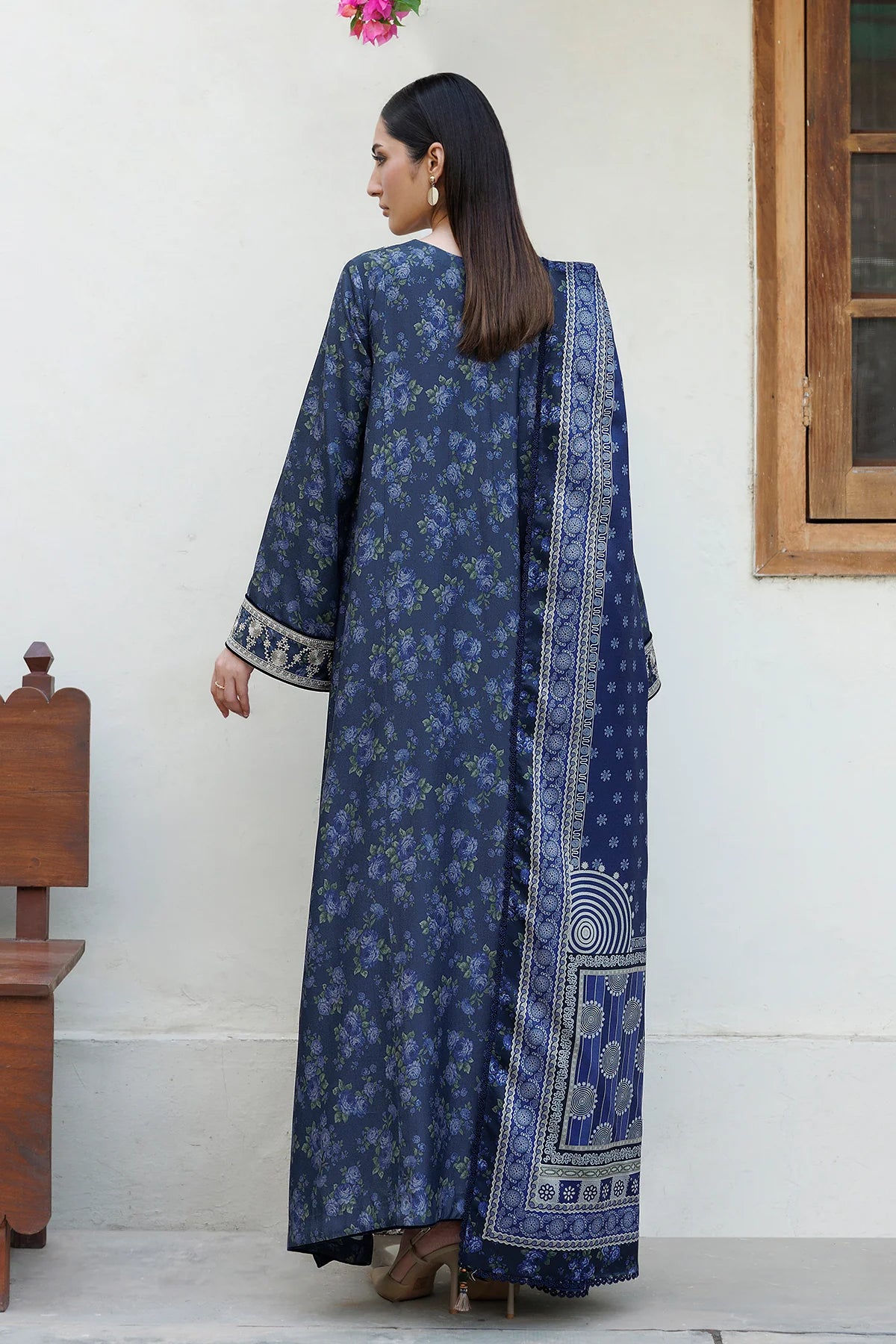 EMBROIDERED PREMIUM VISCOSE UW-0248 | Unstitched | Jazmin