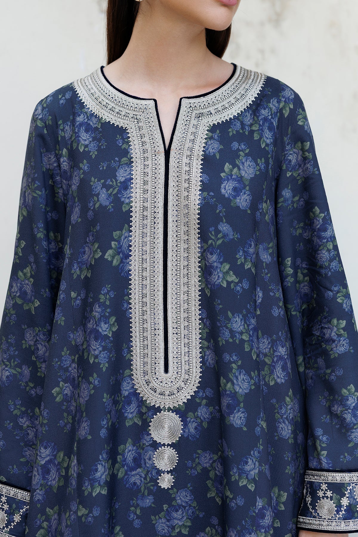 EMBROIDERED PREMIUM VISCOSE UW-0248 | Unstitched | Jazmin