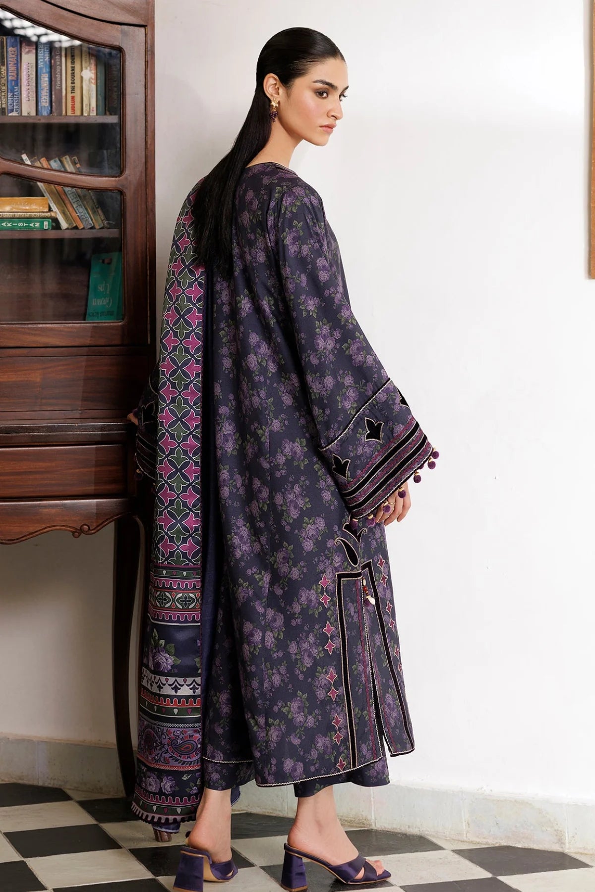 EMBROIDERED PREMIUM VISCOSE UW-0267 | Unstitched | Jazmin