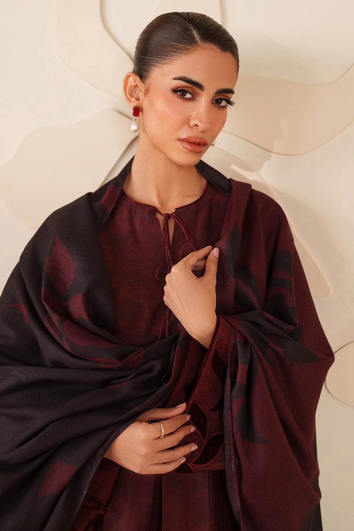 EMBROIDERED PREMIUM VISCOSE UW-0285 | Unstitched | Jazmin