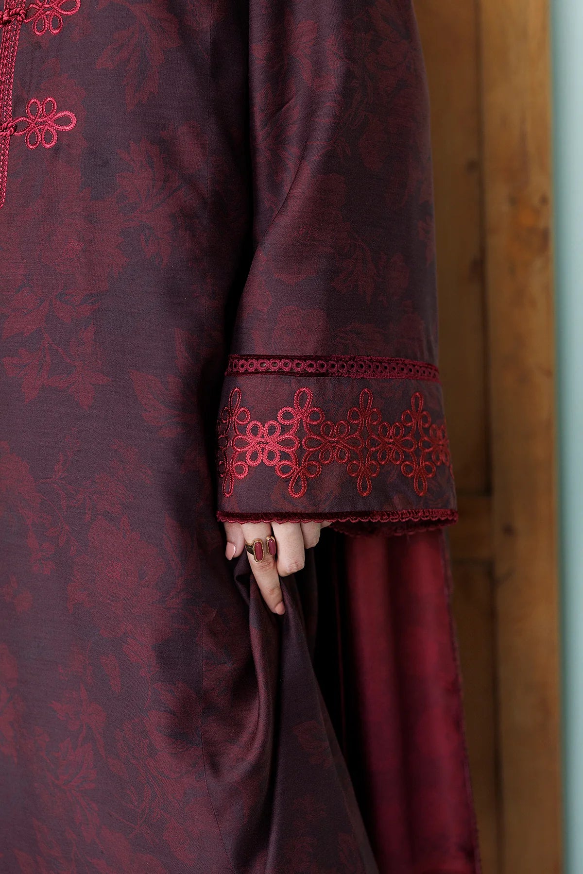 EMBROIDERED PREMIUM VISCOSE UW-0249 | Unstitched | Jazmin