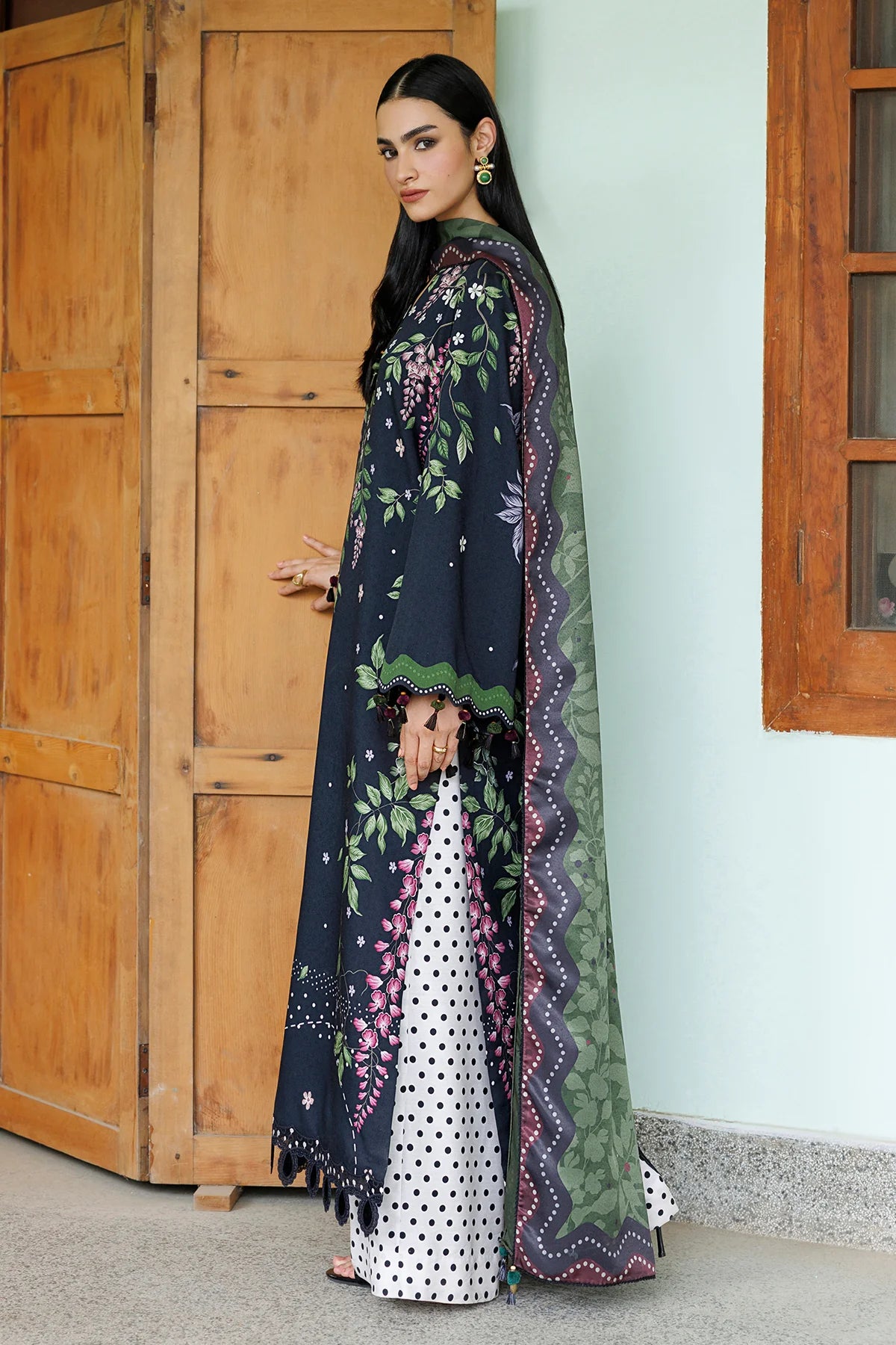 EMBROIDERED PREMIUM VISCOSE UW-0269 | Unstitched | Jazmin