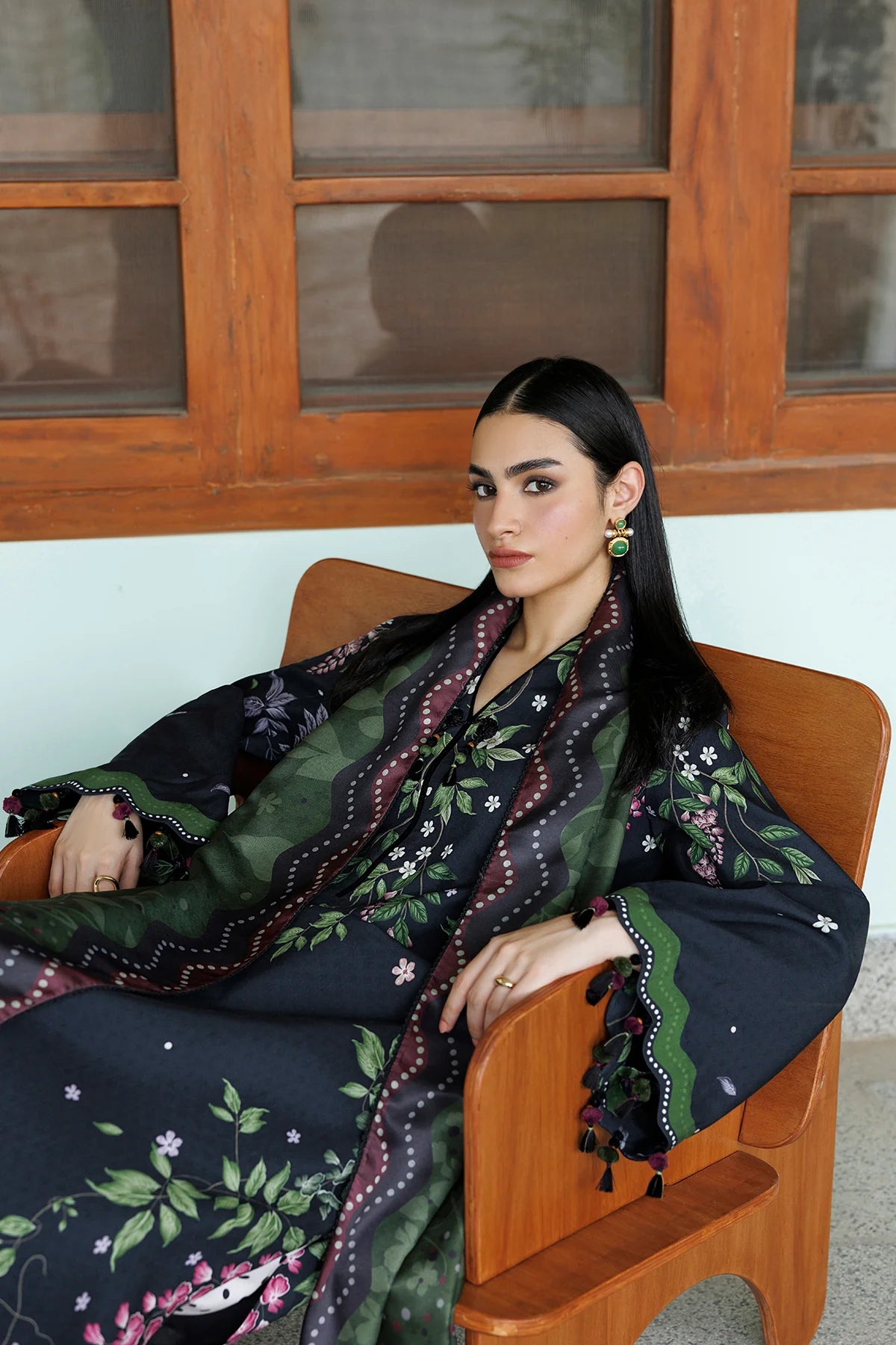 EMBROIDERED PREMIUM VISCOSE UW-0269 | Unstitched | Jazmin