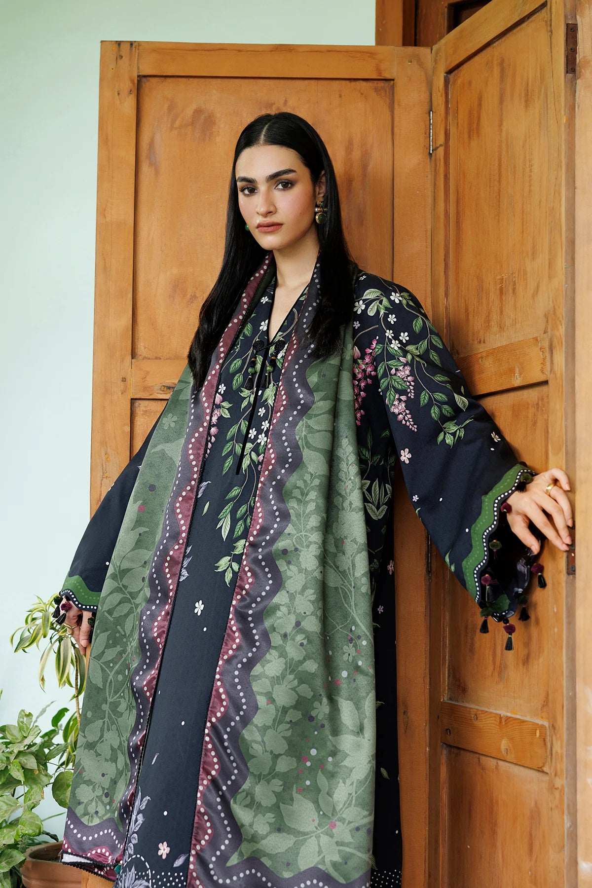 EMBROIDERED PREMIUM VISCOSE UW-0269 | Unstitched | Jazmin