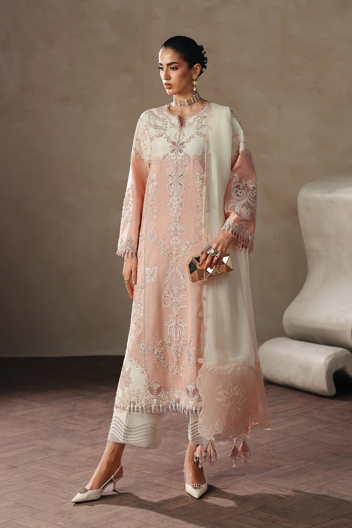 QLP-08 - BEENA | Luxury Pret ‘26 | Qalamkar